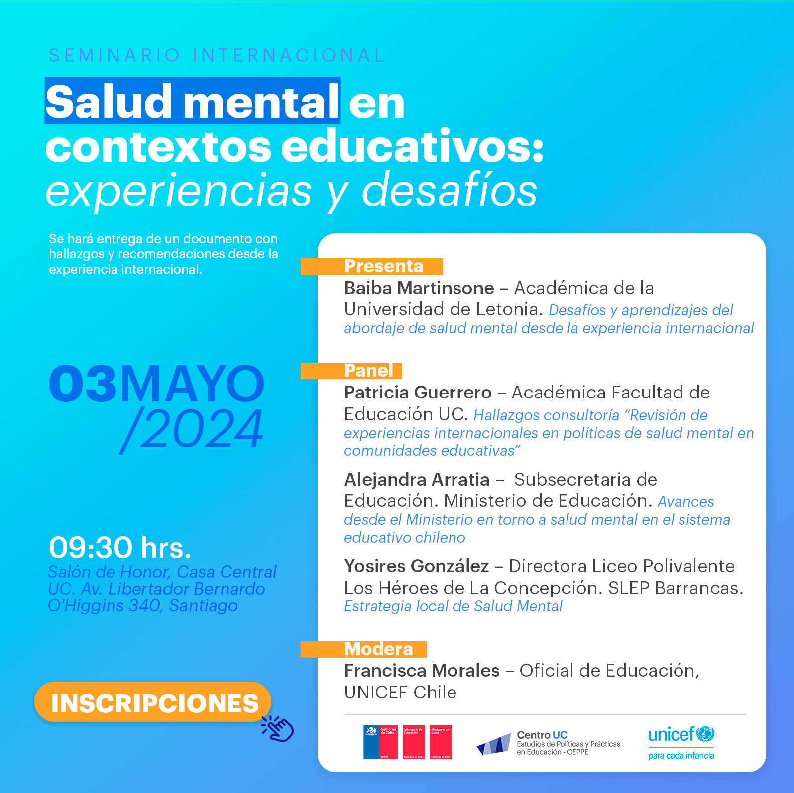 seminario Salud mental en contextos educativos experiencias y desafíos INSCRIPCIONES2