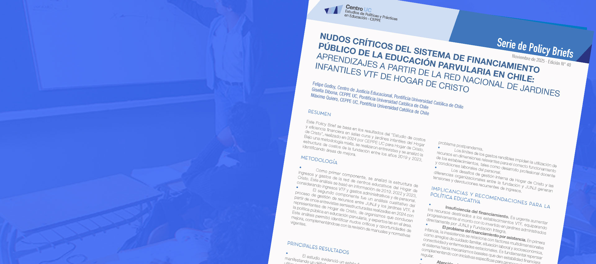 Revisa acá el nuevo Policy Brief